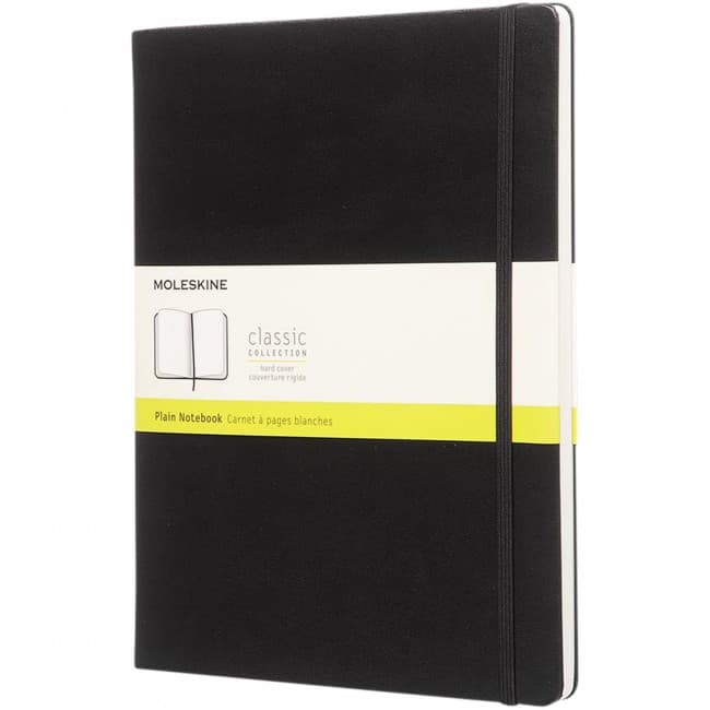 Custom Printed Classic XL hard cover notebook - plain - Image 3