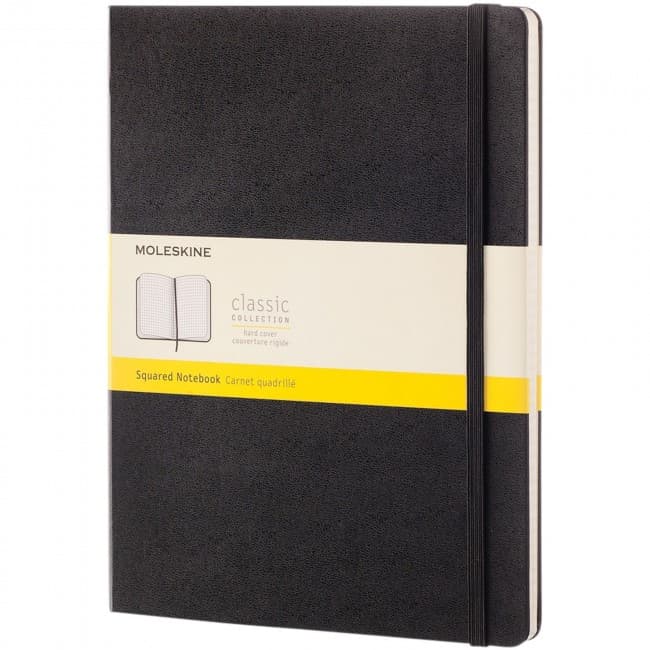 Custom Printed Classic XL hard cover notebook - squared - Image 3