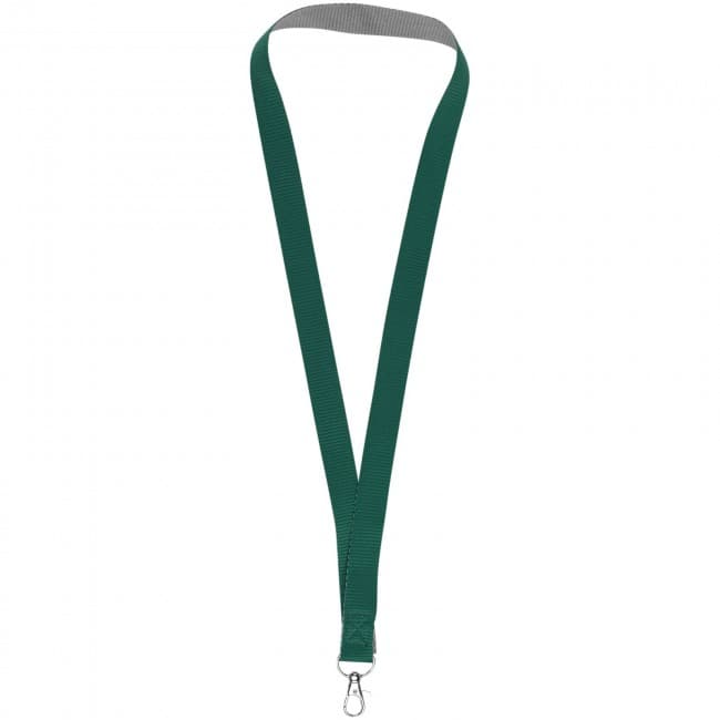 Custom Printed Aru dual-tone lanyard with Hook & Loop closure - Image 1