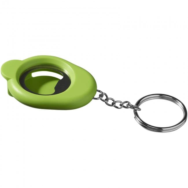 Custom Printed Cappi bottle opener key chain - Image 1