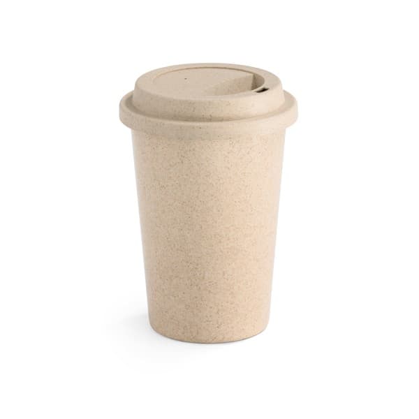 Custom Printed Bamboo Fibre Travel Cup