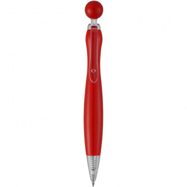 Custom Printed Naples ballpoint pen with ball-shaped clicker - Image 4