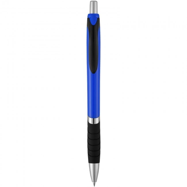 Custom Printed Turbo ballpoint pen with rubber grip - Image 6