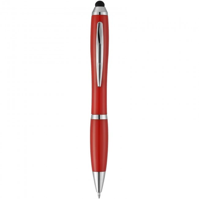 Custom Printed Nash coloured stylus ballpoint pen - Image 7