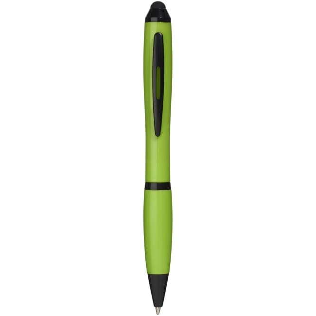 Custom Printed Nash coloured stylus ballpoint pen - Image 2