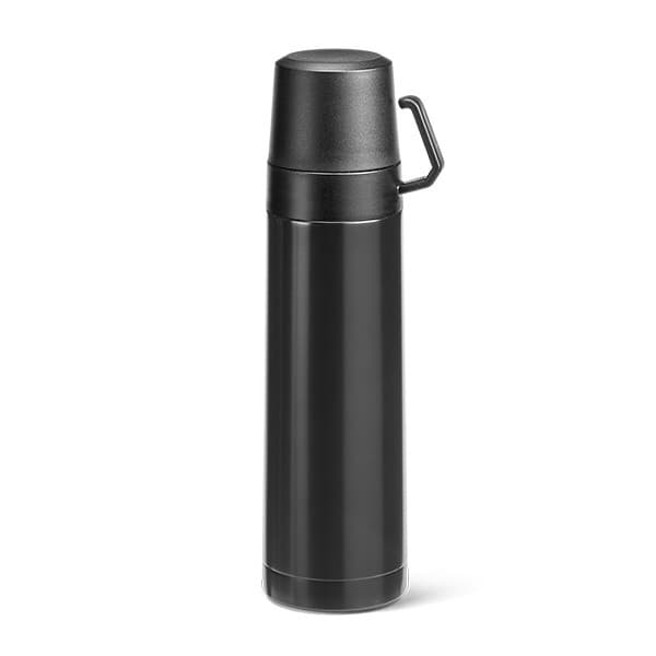 Custom Printed Stainless Steel And PP Thermos 490ml