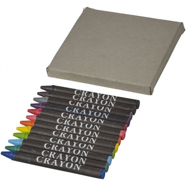 Custom Printed Eon 12-piece crayon set