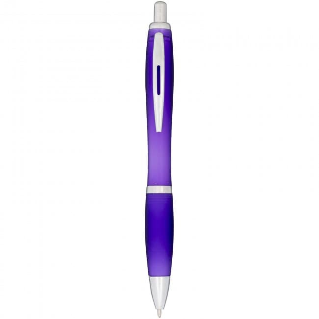 Custom Printed Nash frosted ballpoint pen - Image 2