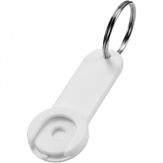 Custom Printed Shoppy coin holder keychain - Image 1