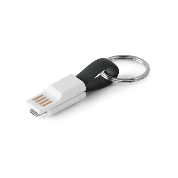 Custom Printed USB cable With 2 In 1 Connector In ABS And PVC