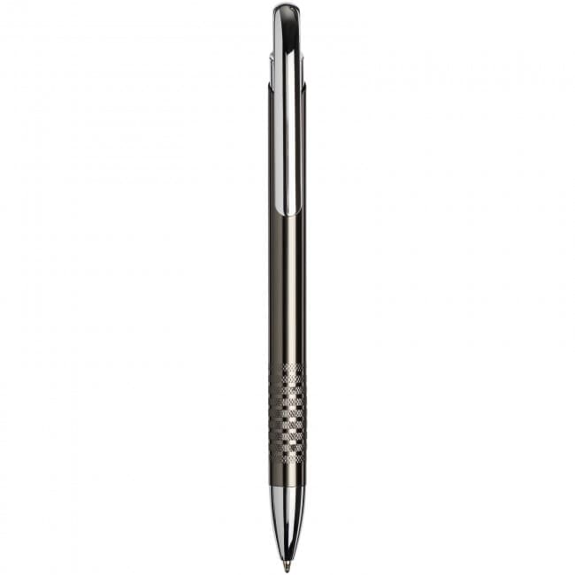 Custom Printed Cygnet metal ballpoint pen-BK - Image 1