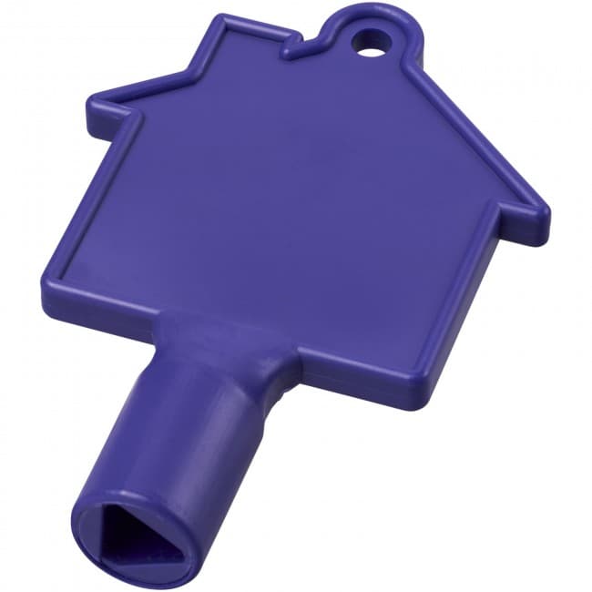 Custom Printed Maximilian house-shaped meterbox key - Image 3