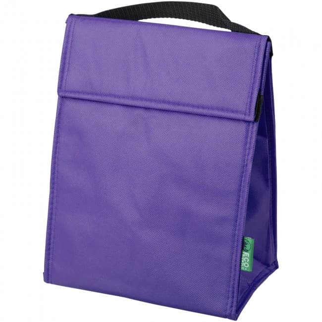 Custom Printed Triangle non-woven lunch cooler bag - Image 2