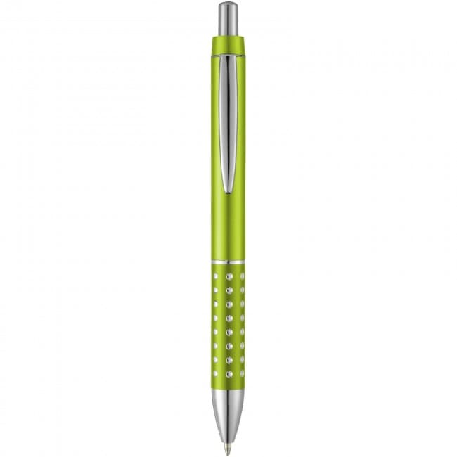 Custom Printed Bling ballpoint pen with aluminium grip - Image 5