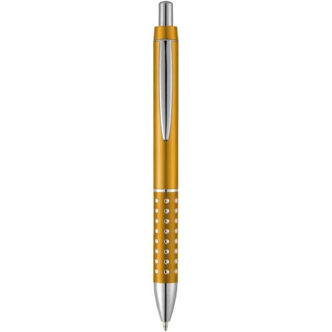 Custom Printed Bling ballpoint pen with aluminium grip - Image 2