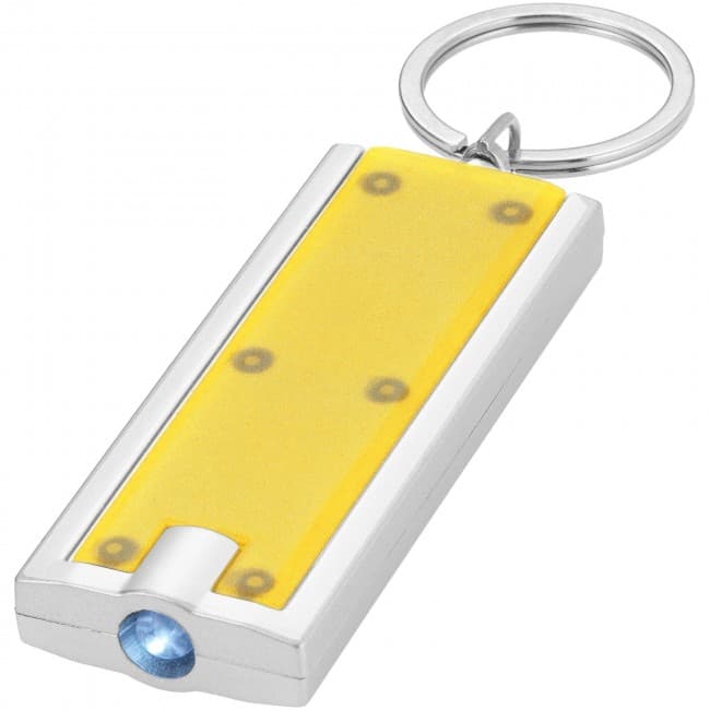 Custom Printed Castor LED keychain light - Image 1