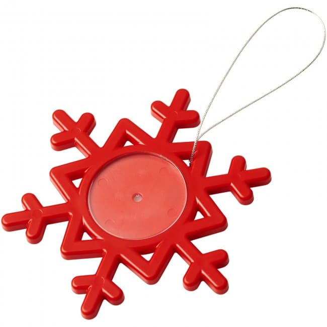 Custom Printed Elssa snowflake ornament - Image 2