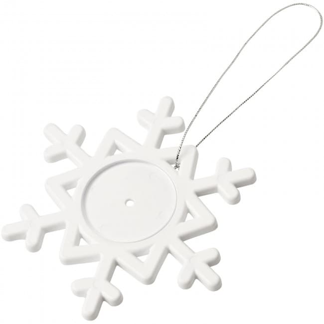 Custom Printed Elssa snowflake ornament - Image 1