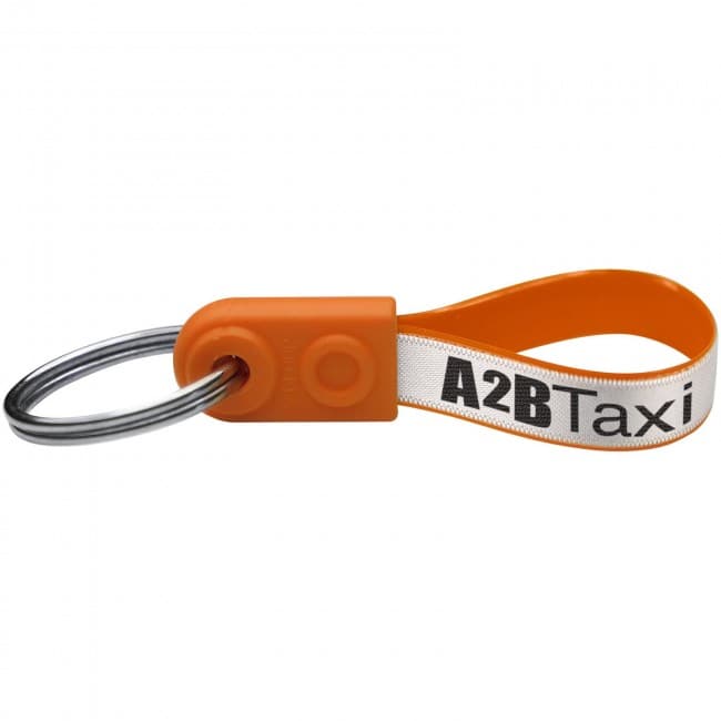 Custom Printed Ad-Loop ® Mini  keychain - Image 1