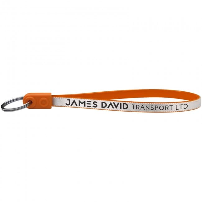 Custom Printed Ad-Loop ® Jumbo keychain - Image 1