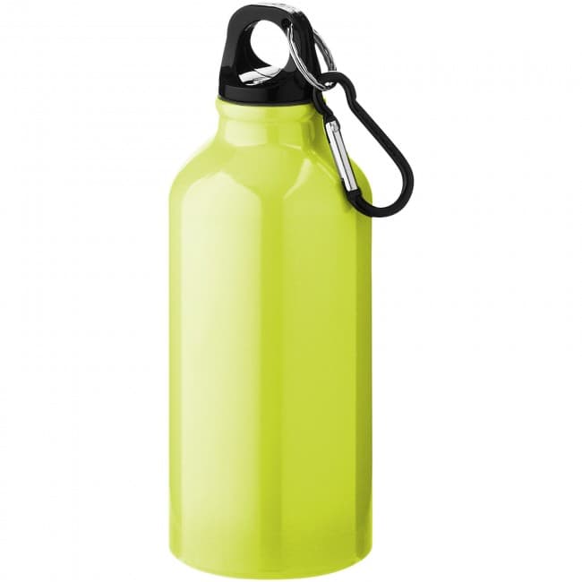 Custom Printed Oregon 400 ml sport bottle with carabiner - Image 3