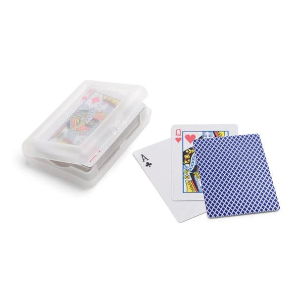 Custom Printed Pack Of 54 Cards In Plastic Box