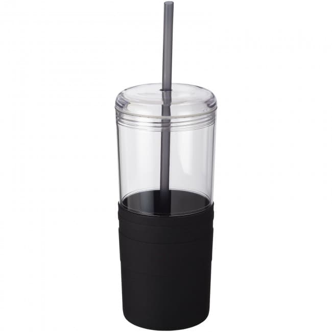 Custom Printed Babylon Branded Tumbler & Straw 650ml - Image 1