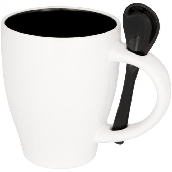 Custom Printed Nadu Mug With Spoon - Image 2