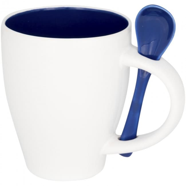 Custom Printed Nadu Mug With Spoon - Image 3