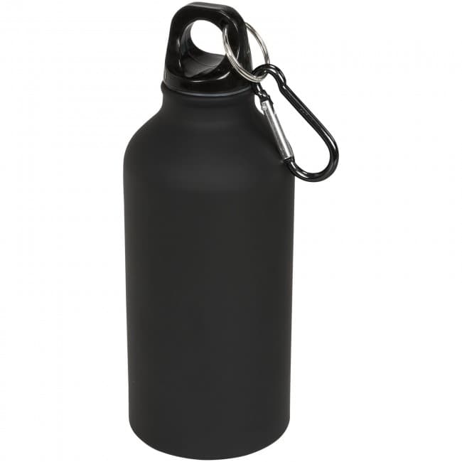 Custom Printed Oregon matte 400 ml sport bottle with carabiner - Image 4