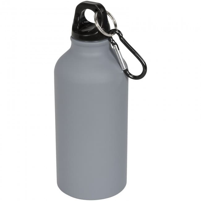 Custom Printed Oregon matte 400 ml sport bottle with carabiner - Image 2