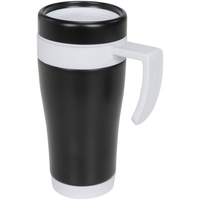 Custom Printed Cayo Insulated Printed Travel Mug 400ml - Image 3