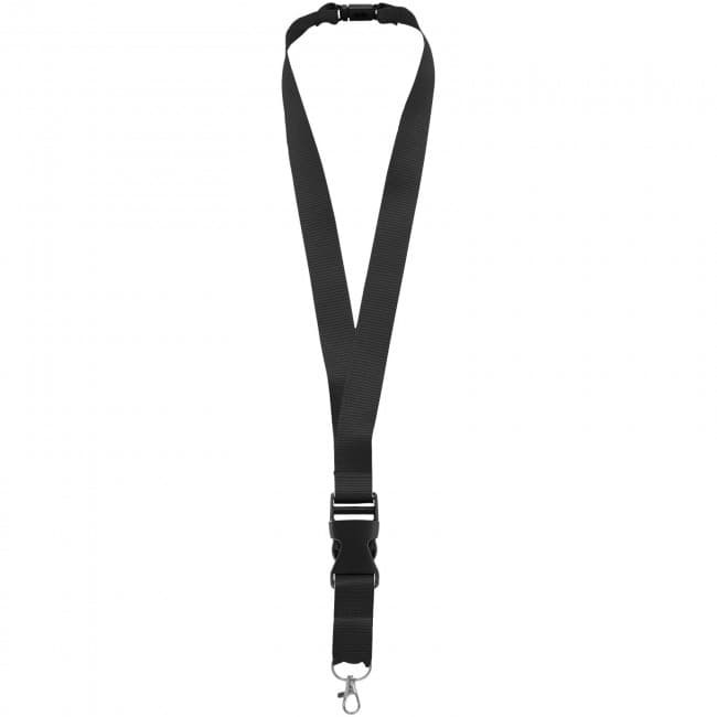 Custom Printed Yogi lanyard with detachable buckle - Image 3