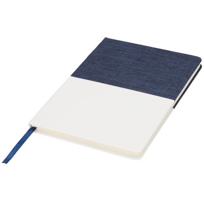 Custom Printed Two-tone A5 canvas notebook - Image 4