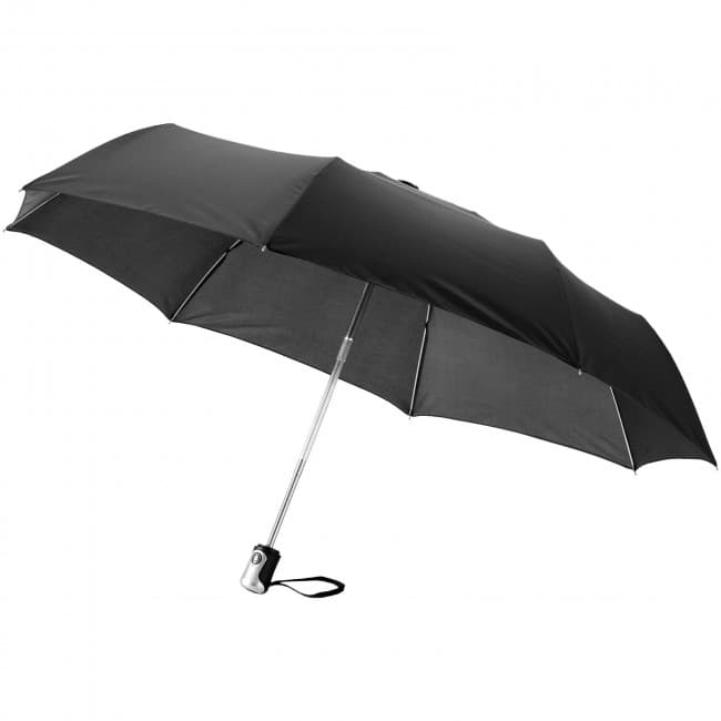 Custom Printed Alex 21.5'' foldable auto open/close umbrella - Image 9