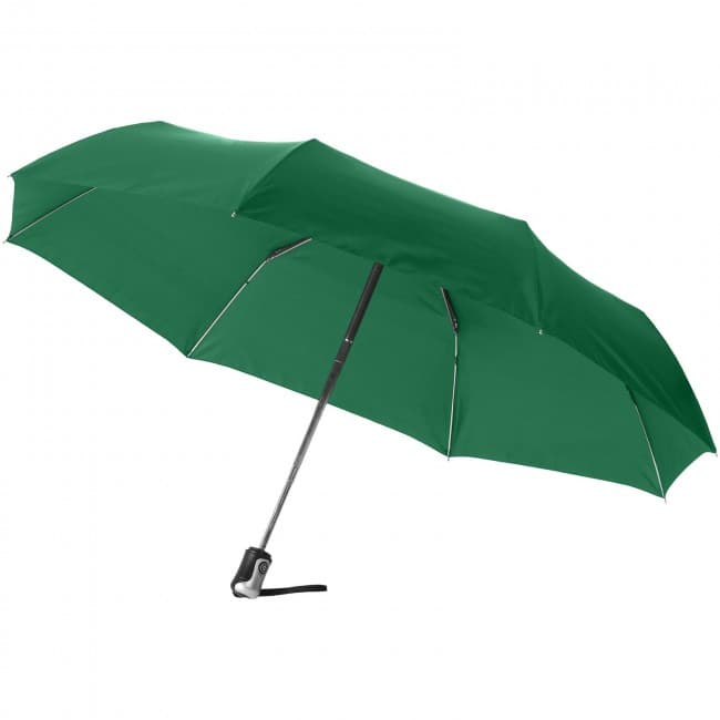 Custom Printed Alex 21.5'' foldable auto open/close umbrella - Image 5