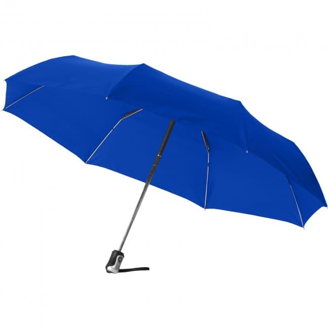 Custom Printed Alex 21.5'' foldable auto open/close umbrella - Image 4