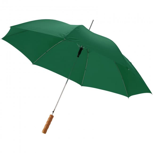 Custom Printed Lisa 23'' auto open umbrella with wooden handle - Image 7