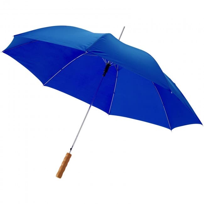 Custom Printed Lisa 23'' auto open umbrella with wooden handle - Image 5