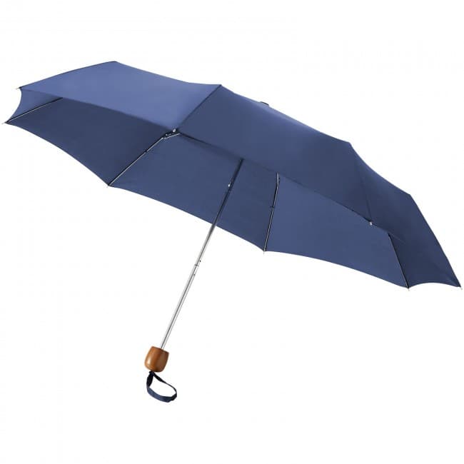 Custom Printed Lino 21.5'' foldable umbrella - Image 1