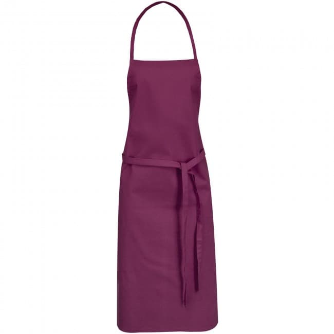 Custom Printed Reeva 100% cotton apron with tie-back closure - Image 1