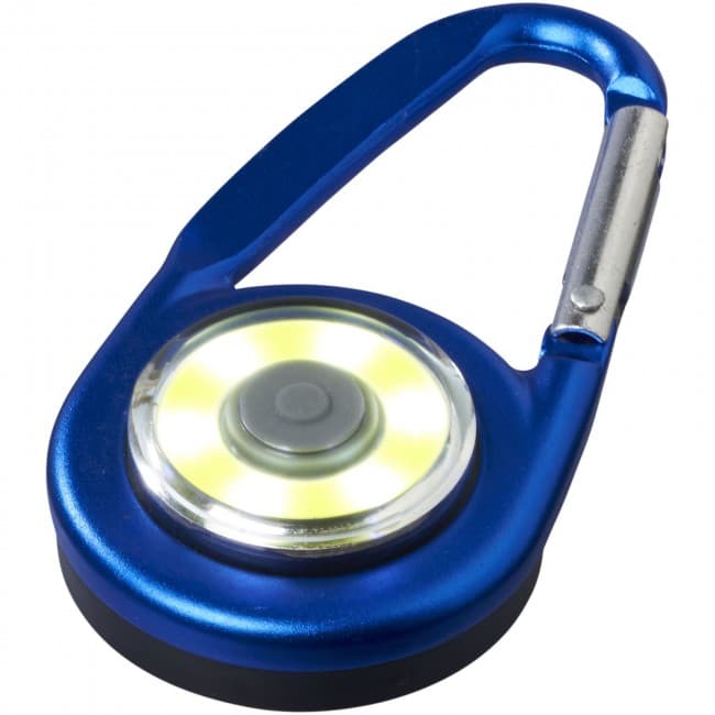 Custom Printed Eye COB light with carabiner - Image 5