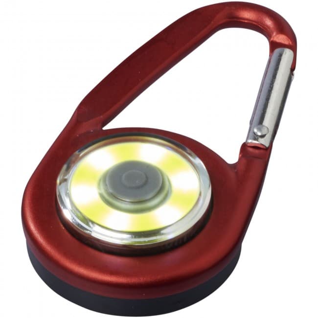 Custom Printed Eye COB light with carabiner - Image 4