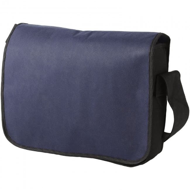 Branded Mission non-woven messenger bag - Image 4