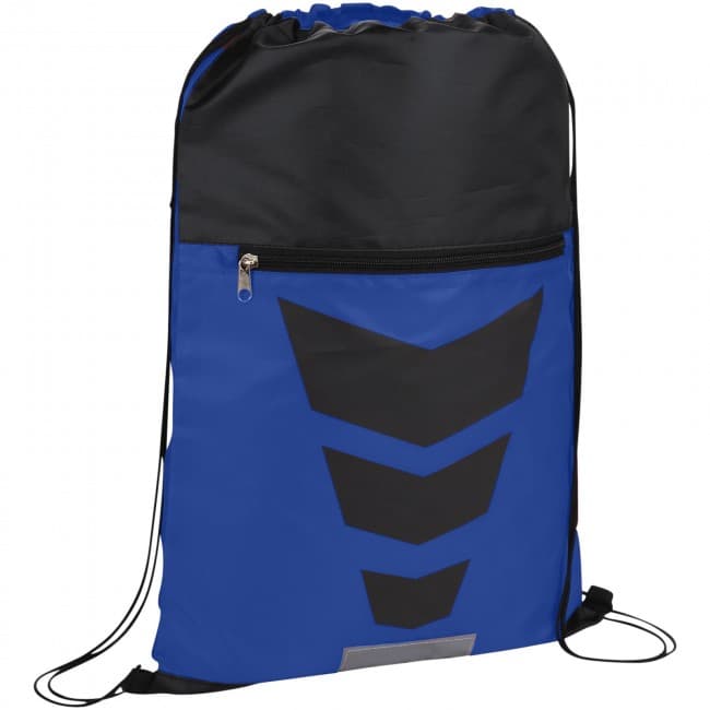 Custom Printed Courtside drawstring backpack - Image 5