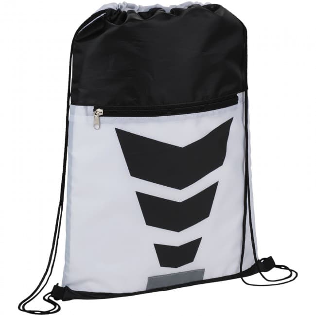 Custom Printed Courtside drawstring backpack - Image 3