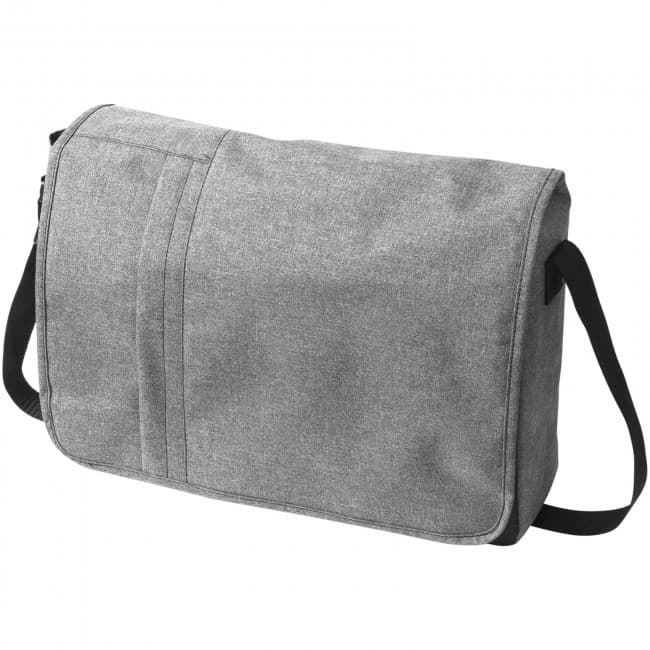 Custom Printed Fromm heathered 15.6'' laptop messenger bag