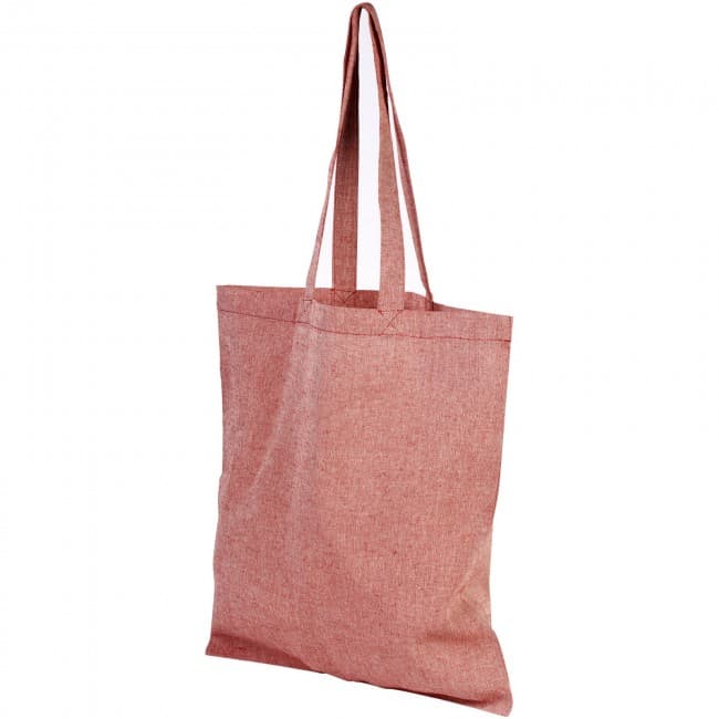 Custom Printed Pheebs 180 g/m² recycled cotton tote bag - Image 2