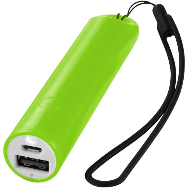 Custom Printed Bam 2200 mAh power bank with lanyard and LED light - Image 4