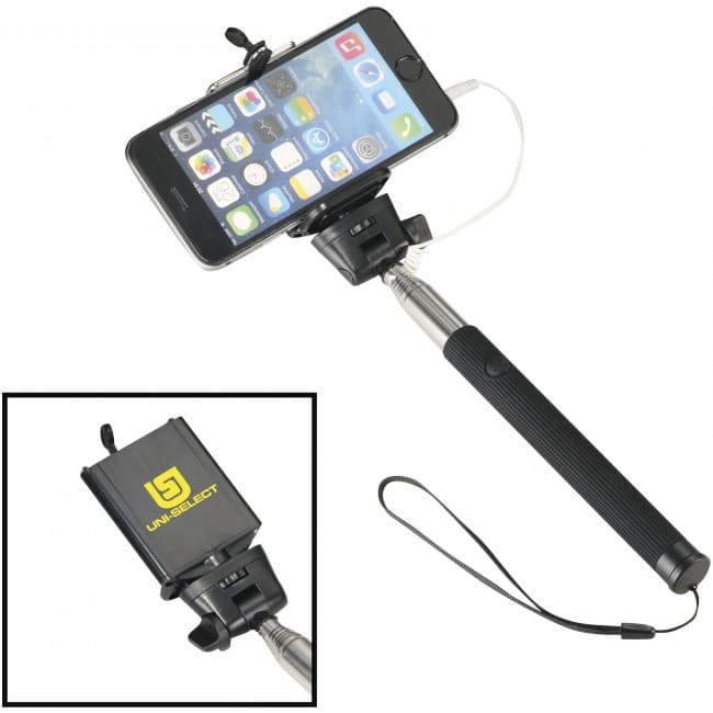 Custom Printed Wire extendable selfie stick - Image 6